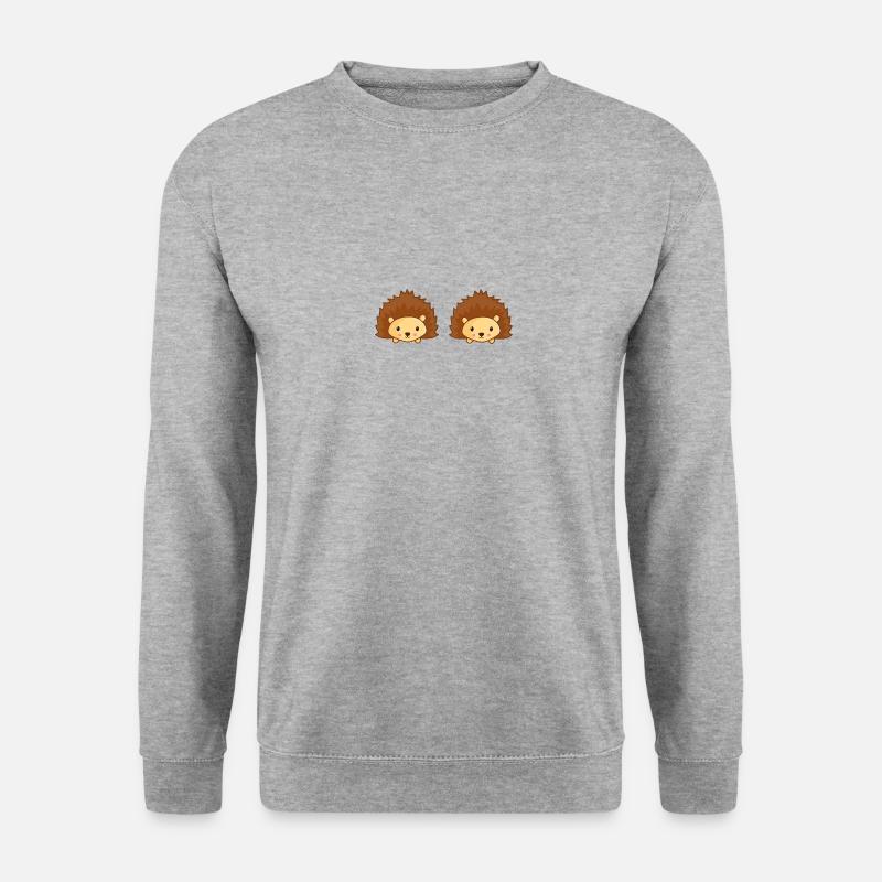 Hedgehog - Unisex Sweatshirt - salt & pepper