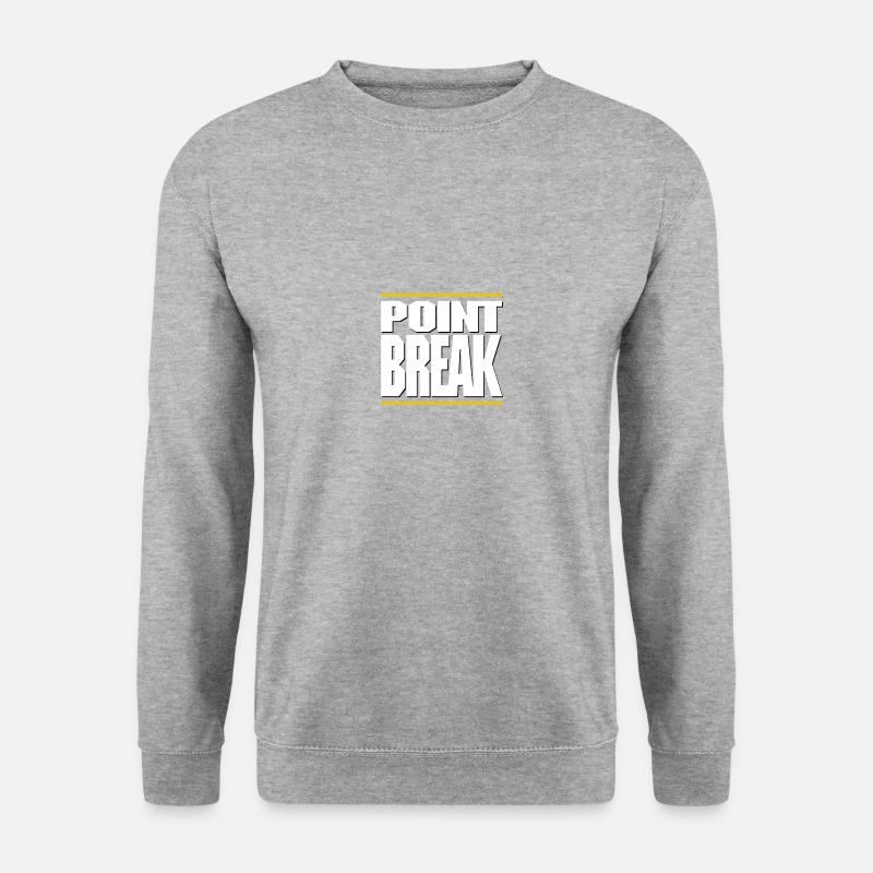 POINT BREAK - Unisex Sweatshirt - salt & pepper