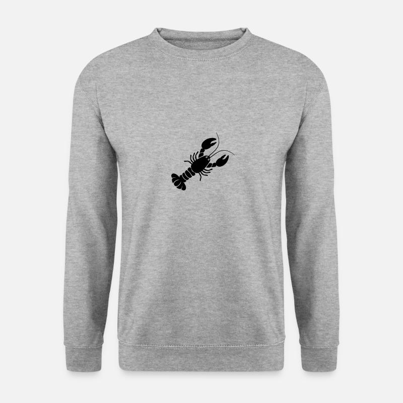 black lobster - Unisex Sweatshirt - salt & pepper