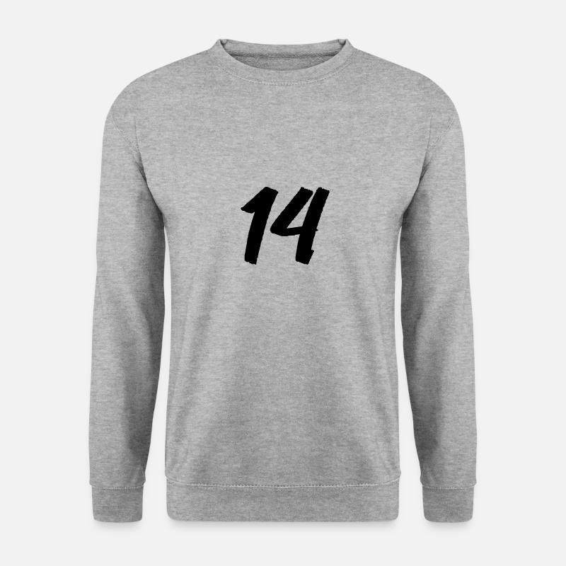 14 - Unisex Sweatshirt - salt & pepper