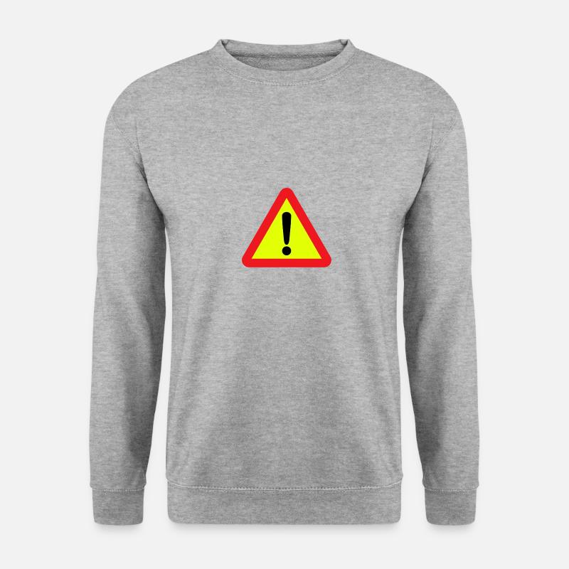 Warning - Unisex Sweatshirt - salt & pepper