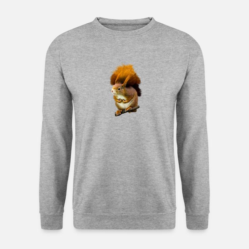 squirrel - Unisex Sweatshirt - salt & pepper