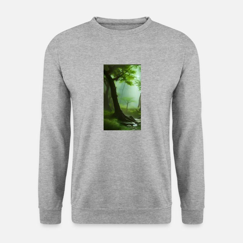 Silent forest magic - Unisex Sweatshirt - salt & pepper