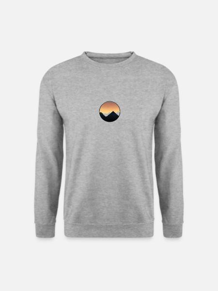 Sunset warmly drawn - Unisex Sweatshirt - salt & pepper
