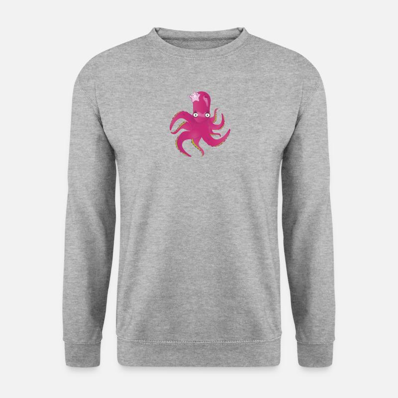 octopus - Unisex Sweatshirt - salt & pepper