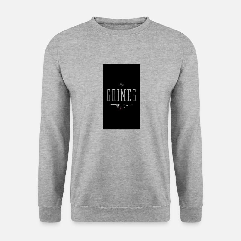 TWD 10 - Unisex Pullover - Weißgrau meliert