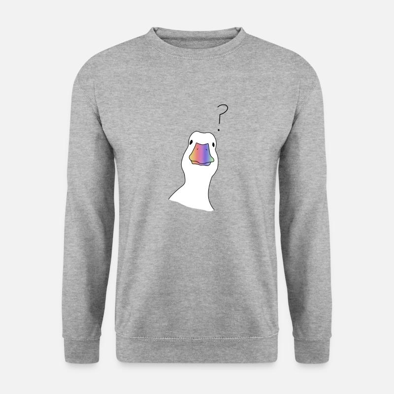 Duck Rainbow Version - Unisex Sweatshirt - salt & pepper