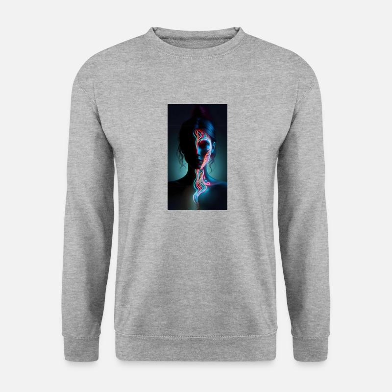 She Knows - Unisex Sweatshirt - salt & pepper