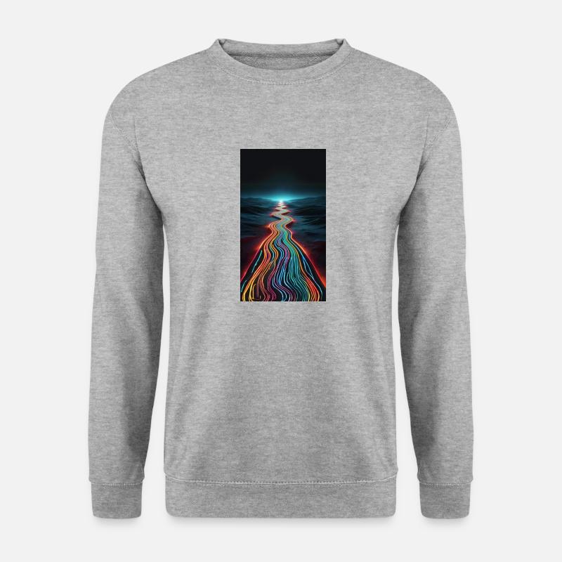 The Way Out - Unisex Pullover - Weißgrau meliert