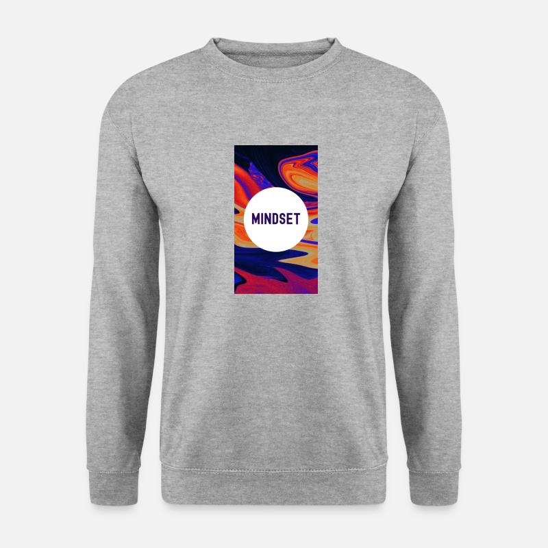 Mindset Mastery is Key - Unisex Sweatshirt - salt & pepper