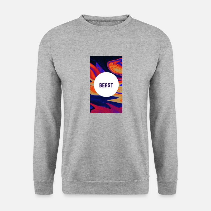 Beast Motivational: Unleash Your Inner Power - Unisex Sweatshirt - salt & pepper