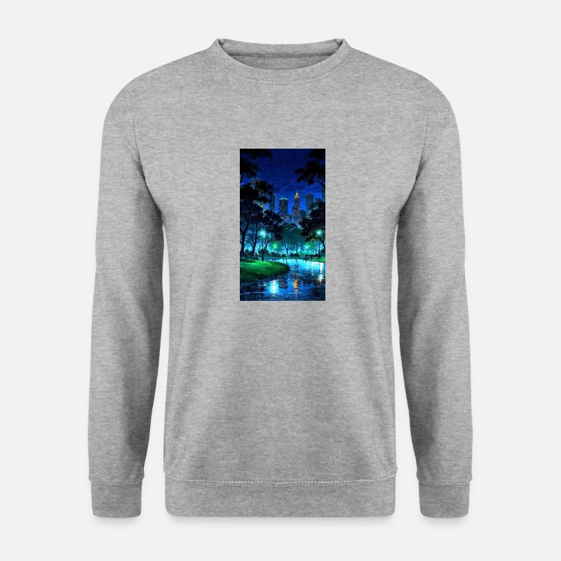 CYBERPUNK SWS 2 - Unisex Pullover - Weißgrau meliert