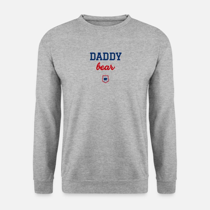 DADDY bear - Unisex Sweatshirt - salt & pepper