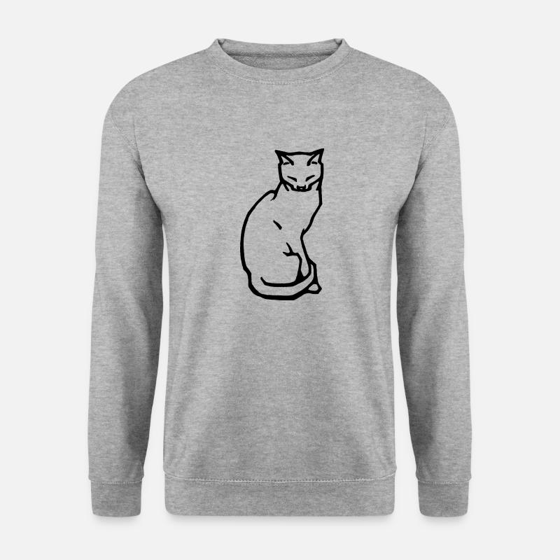 Cat - Unisex Sweatshirt - salt & pepper