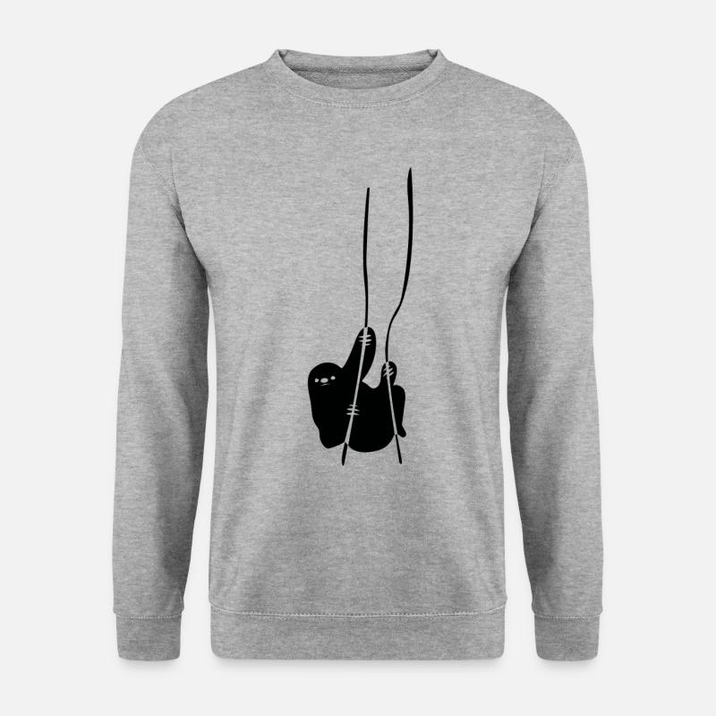 BALANCE - Unisex Pullover - Weißgrau meliert
