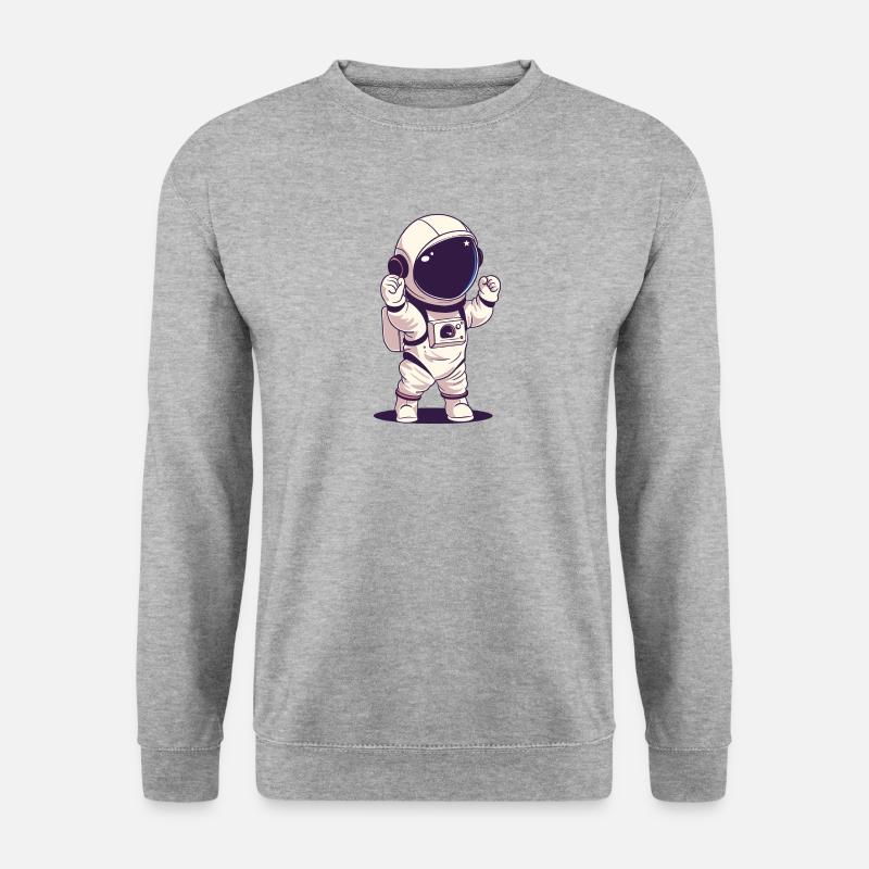 Astronaut Spaceman Space Shuttle - Unisex Sweatshirt - salt & pepper