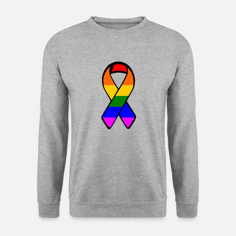 Lgbt - Unisex Pullover - Weißgrau meliert