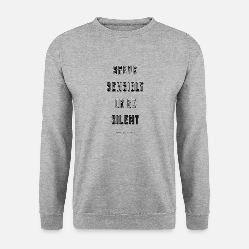 Havamal - Wikinger - Unisex Pullover - Weißgrau meliert