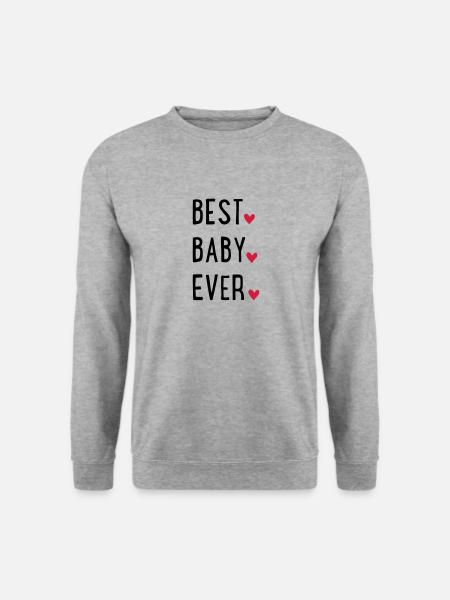 bébé - Sweat-shirt Unisexe - gris chiné