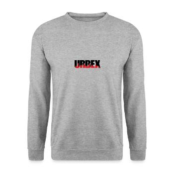 Urbex - Urban Exploration - Unisex Sweatshirt - salt & pepper - Front - Alina (178cm) & Michal (187cm)