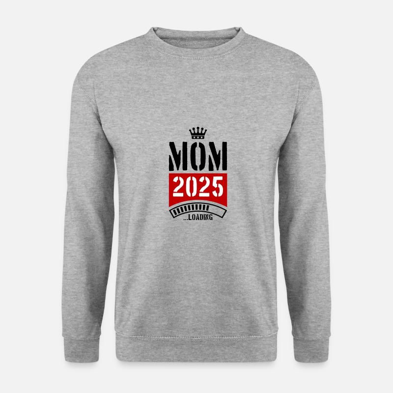 Mama 2025 Loading Mom - Unisex Sweatshirt - salt & pepper