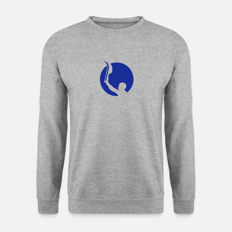 Basque pelota buffer 2 logo - Unisex Sweatshirt - salt & pepper