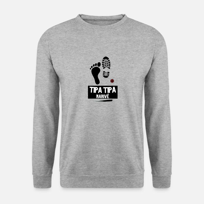 TIPA TIPA narivé - Sweat-shirt Unisexe - gris chiné