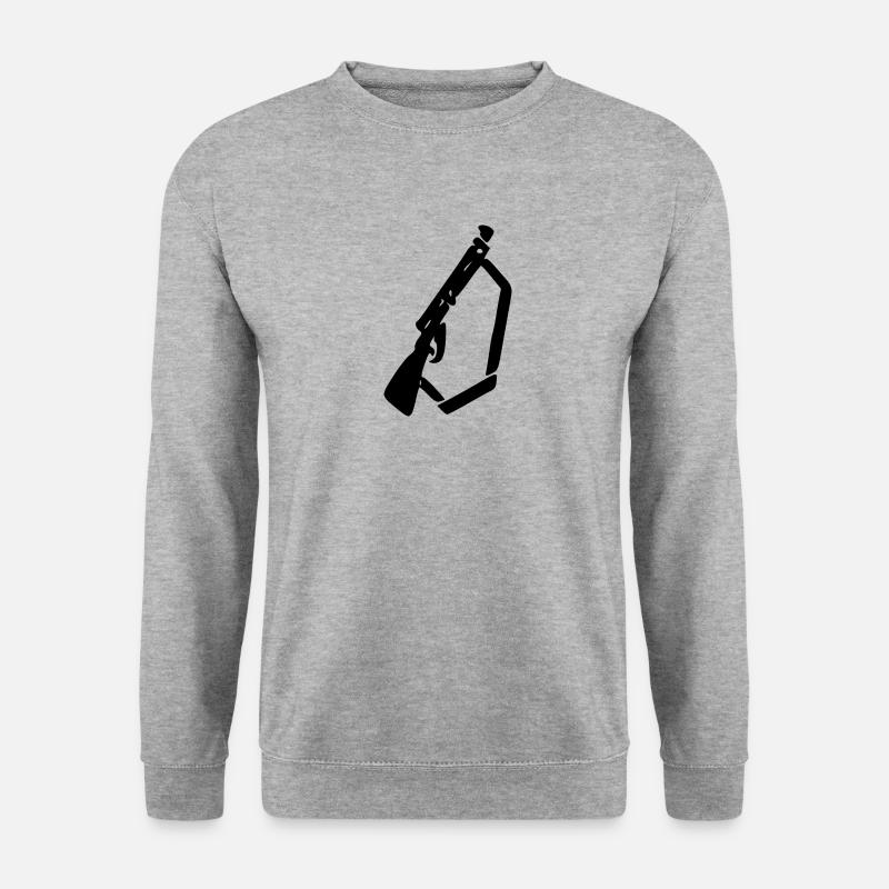 jaeger - Unisex Pullover - Weißgrau meliert