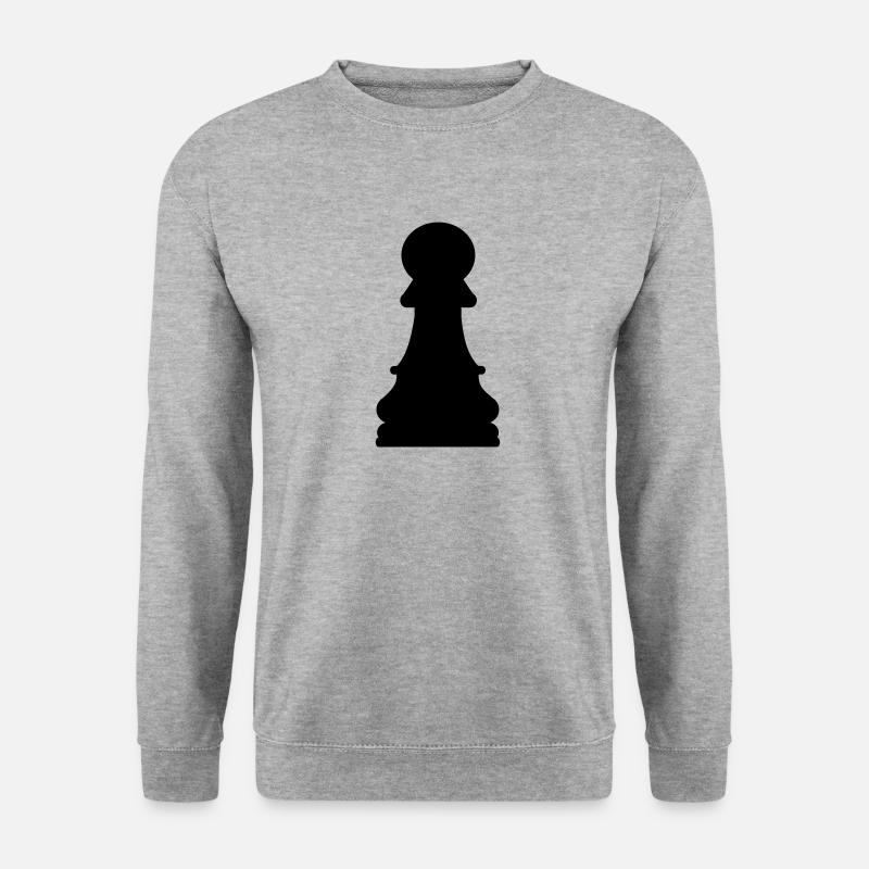 Chess pawn - Unisex Sweatshirt - salt & pepper
