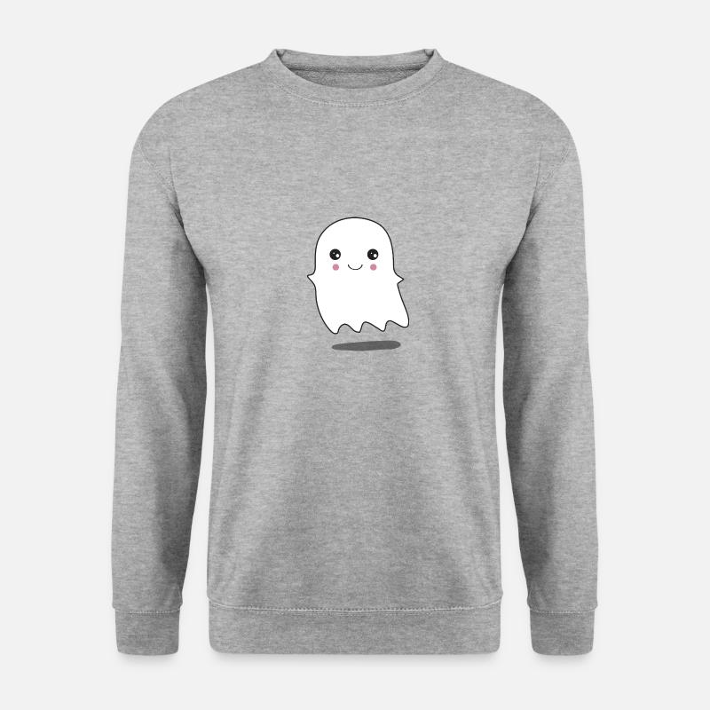 Süßer Geist - Unisex Pullover - Weißgrau meliert