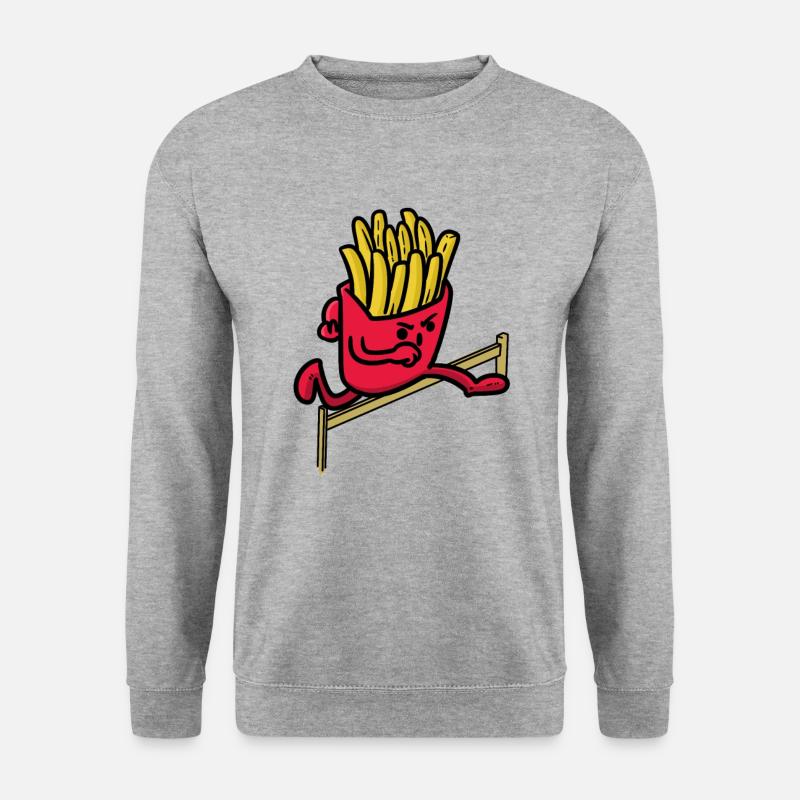 Frise en cours d'exécution - Sweat-shirt Unisexe - gris chiné