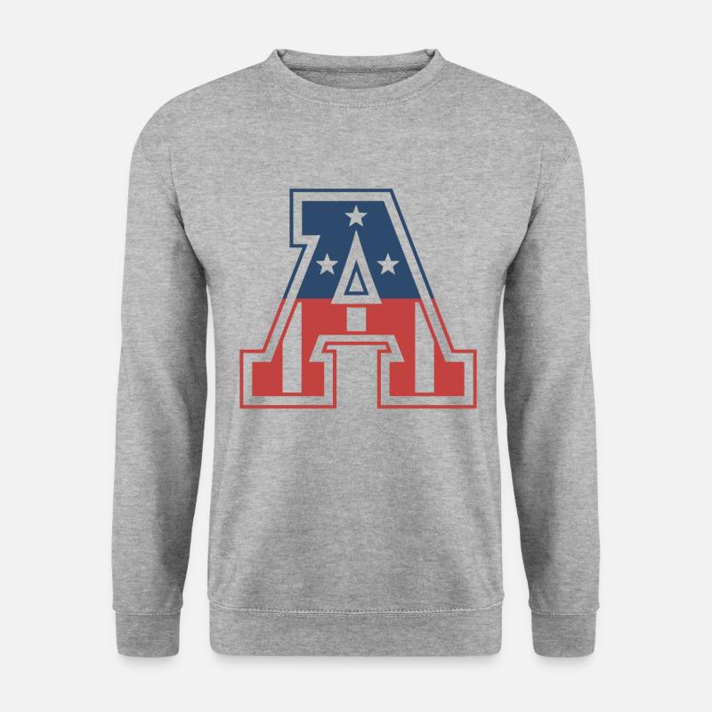 Letter A USA - Unisex Sweatshirt - salt & pepper