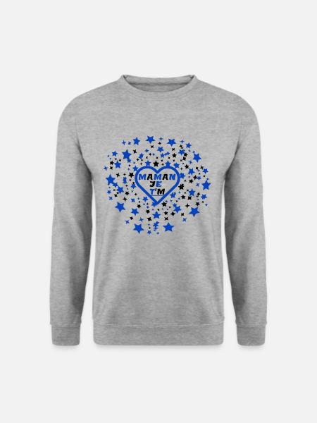 Mom I love you - Unisex Sweatshirt - salt & pepper