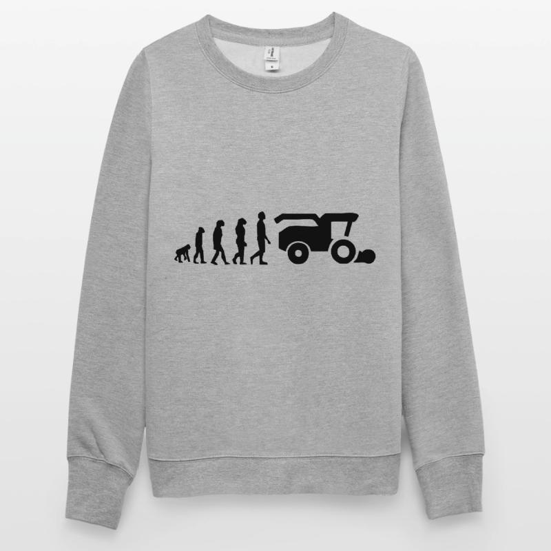 Moissonneuse évolution Sweat-shirt Unisexe