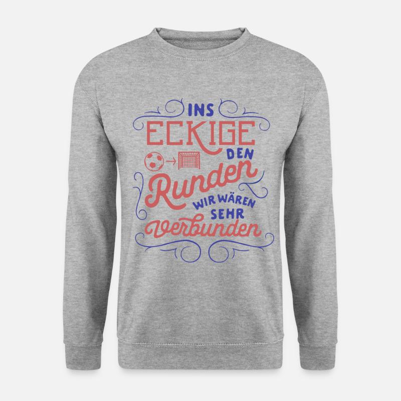 Round the corners - Unisex Sweatshirt - salt & pepper