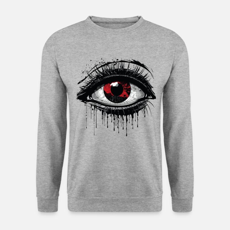 Occhio - Felpa unisex - grigio chiaro melange