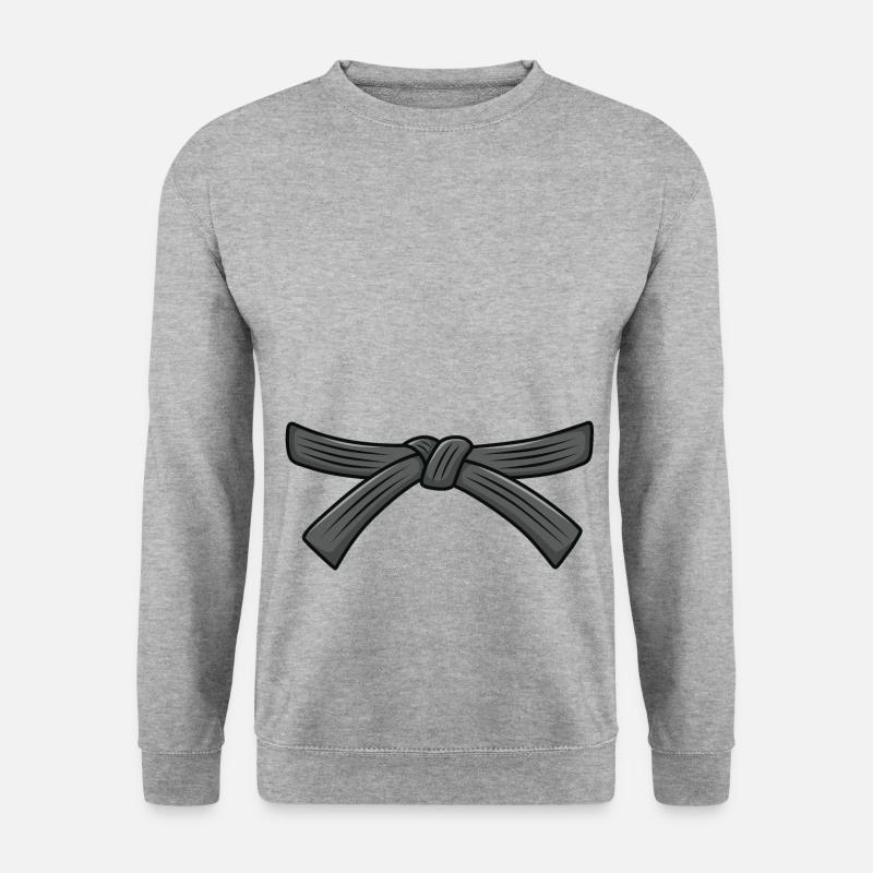 Karate Black Belt Karate Trainer Gift - Unisex Sweatshirt - salt & pepper