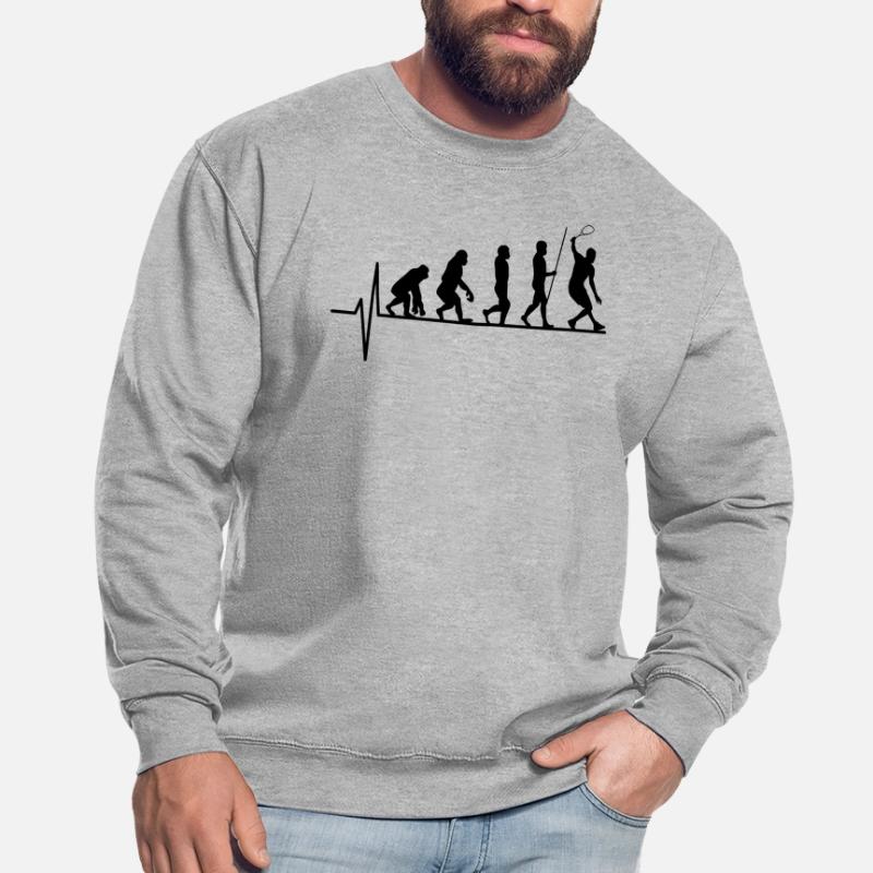 Squash Player Evolution Unisex Sweatshirt