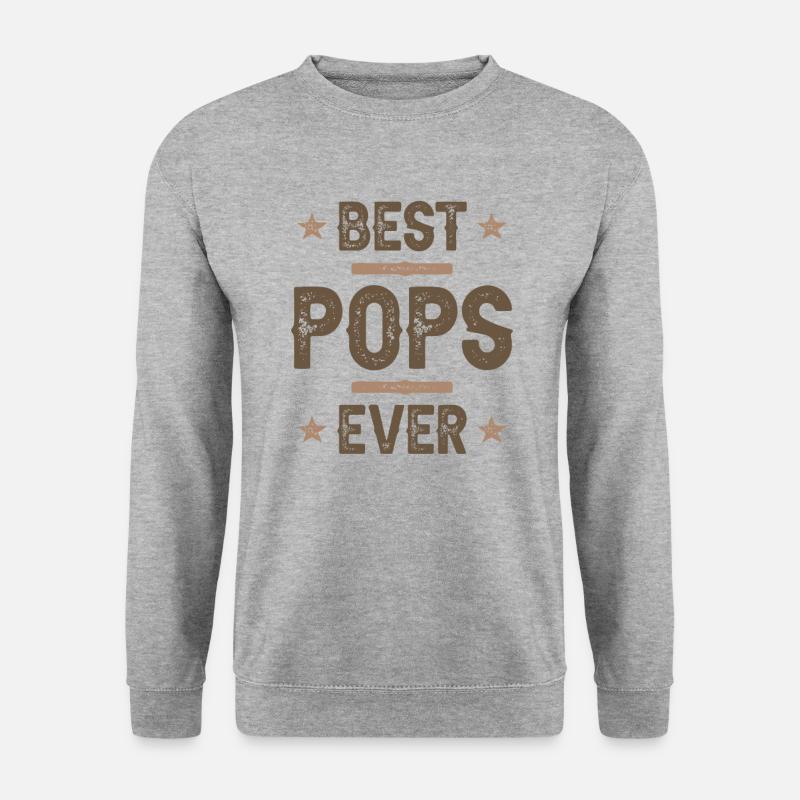 Best Pops Ever - Unisex Sweatshirt - salt & pepper