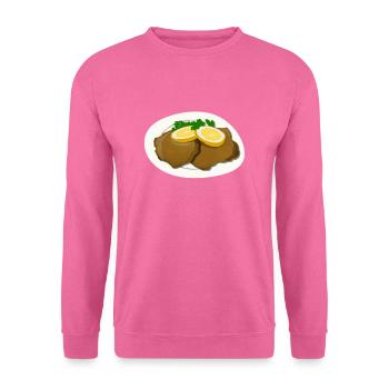 Schnitzel mit Zitrone - Unisex Pullover - Pink - Vorne