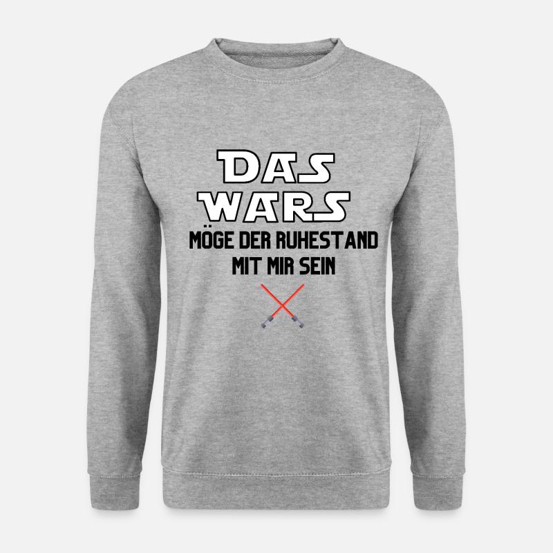 That's it pension - Unisex Sweatshirt - salt & pepper