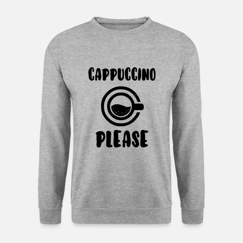 Cappuccino please - Unisex Sweatshirt - salt & pepper