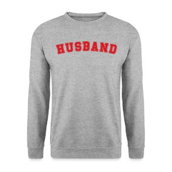 Mari - Sweat-shirt Unisexe - gris chiné - Devant - Alina (178cm) & Michal (187cm)