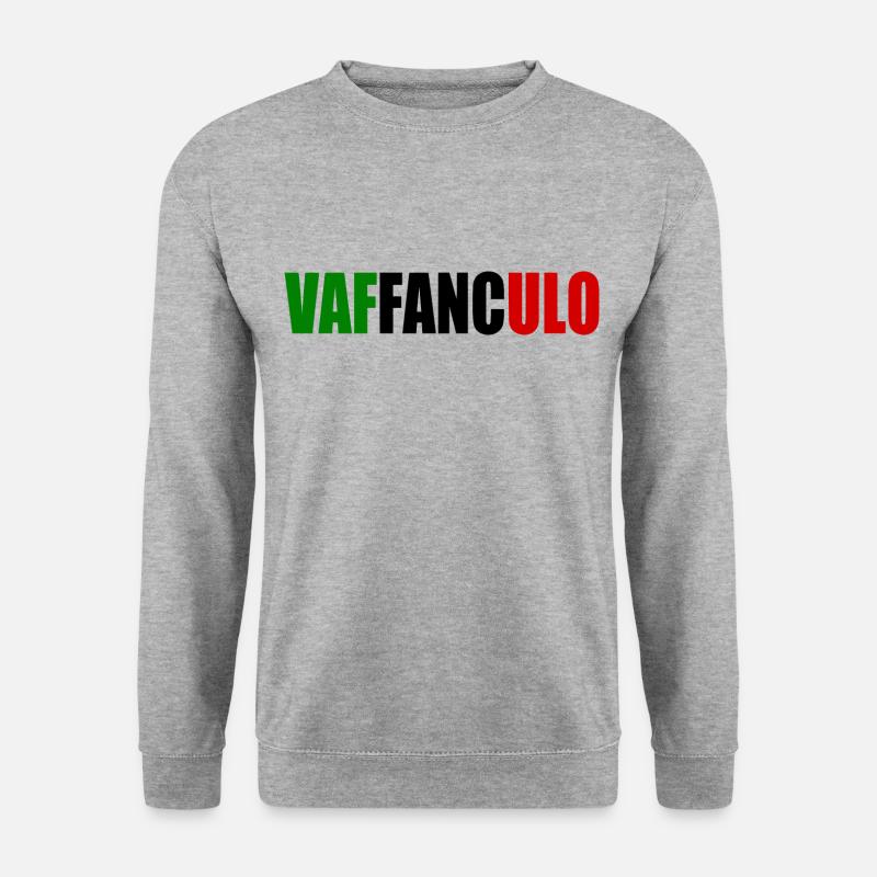 Vaffanculo - Sweat-shirt Unisexe - gris chiné