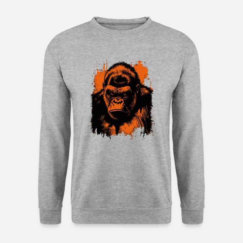 Gorilla - Unisex Sweatshirt - salt & pepper