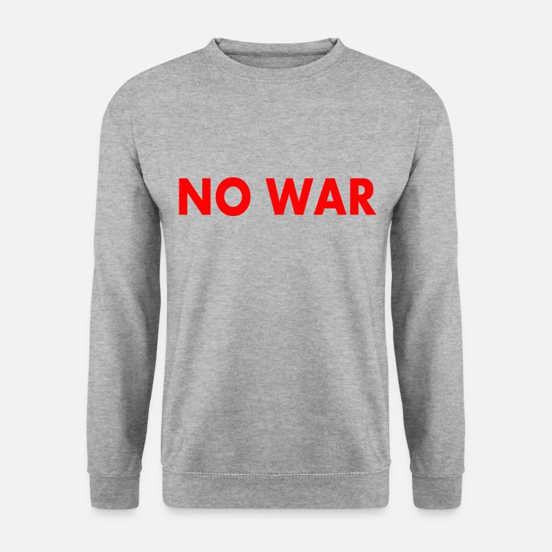 No war - Unisex Sweatshirt - salt & pepper