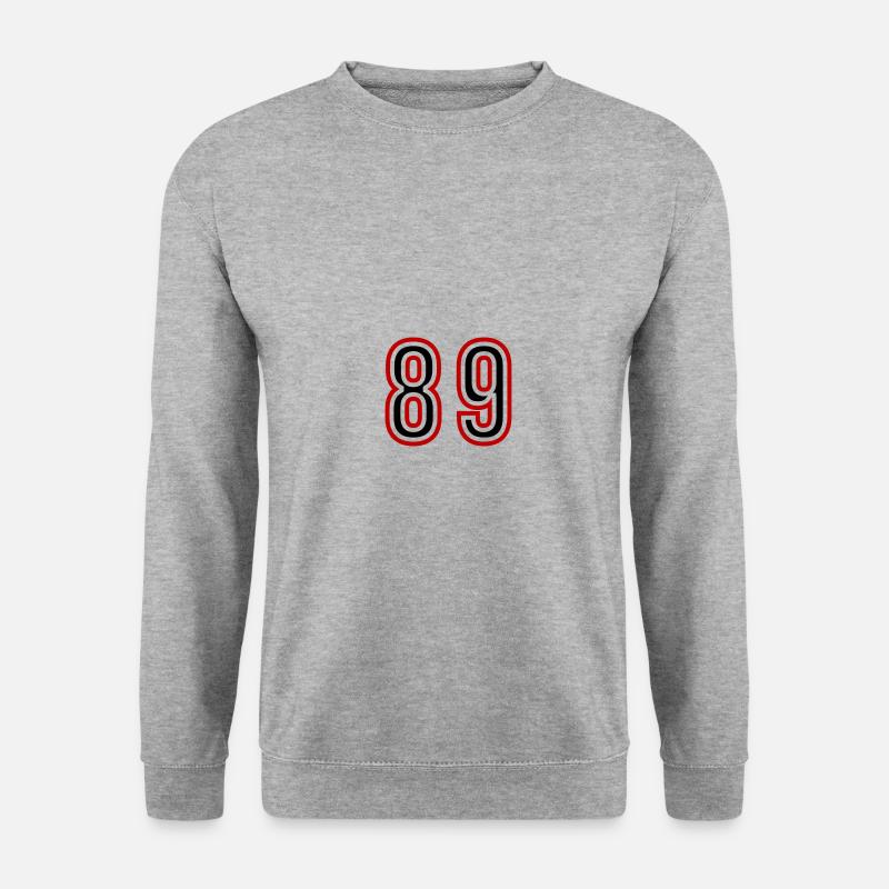 89 Number Years Jersey - Unisex Sweatshirt - salt & pepper