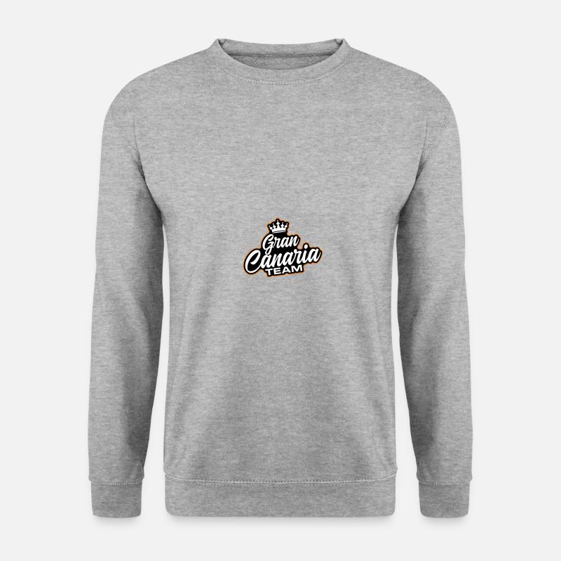 L’équipe de Gran Canaria - Sweat-shirt Unisexe - gris chiné