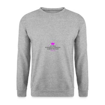 Bachelorette Party 2024 Bachelorette Party - Unisex Sweatshirt - salt & pepper - Front - Alina (178cm) & Michal (187cm)