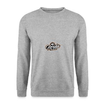 Équipe de Floride - Sweat-shirt Unisexe - gris chiné - Devant - Alina (178cm) & Michal (187cm)